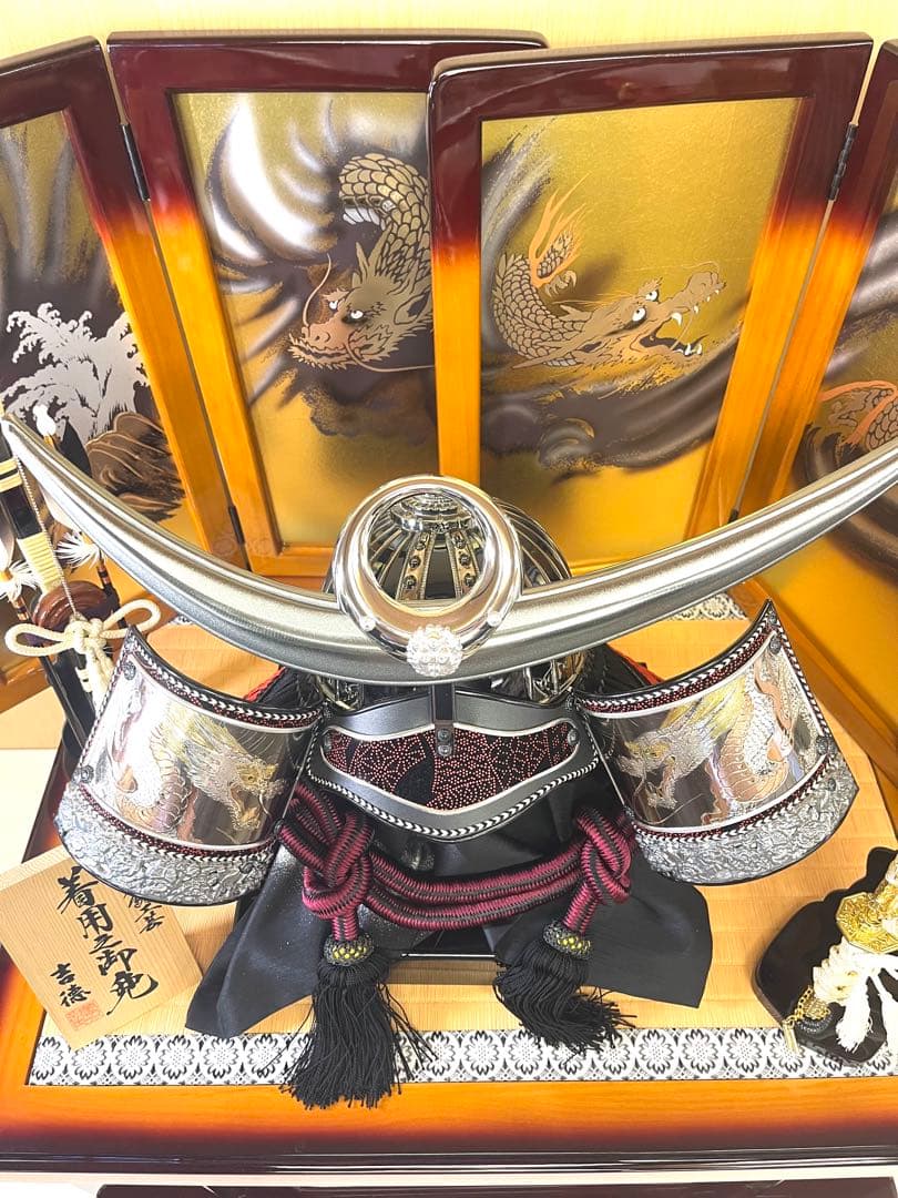 K27 美品 吉徳 五月人形 兜 飾りセット 子供の日