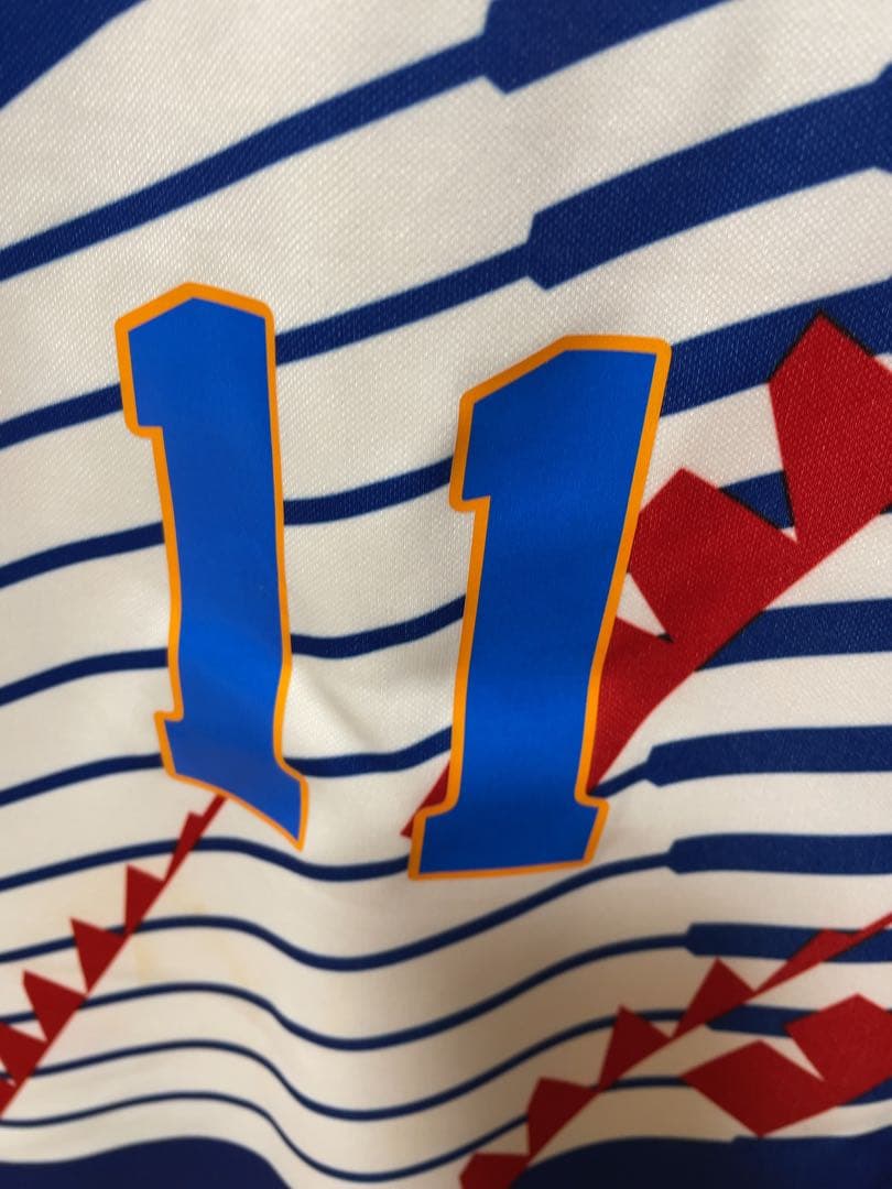 日本代表 三浦知良 11 サイズＳ　福島FC