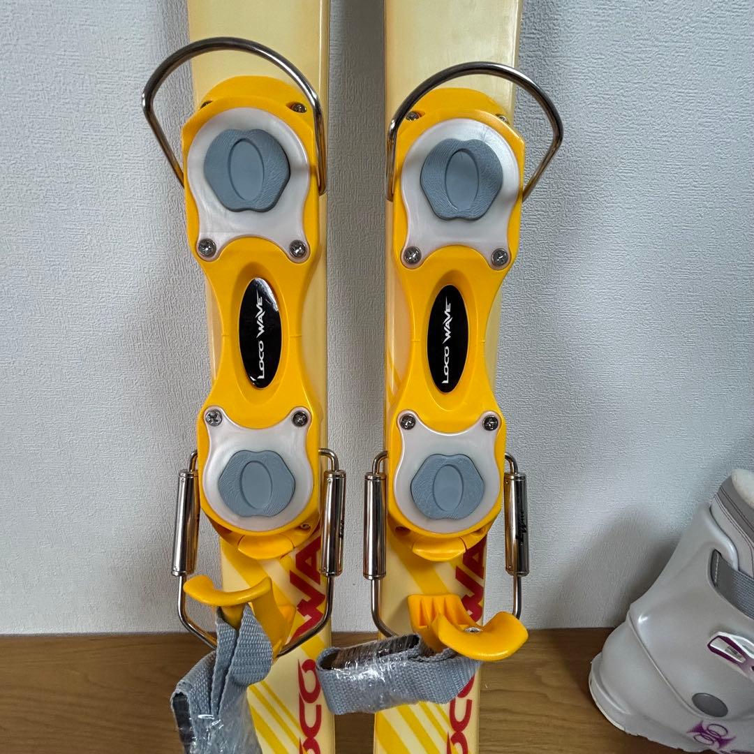 美品 レディースショートスキーセット　ファンスキー　Hart 25-25.5cm