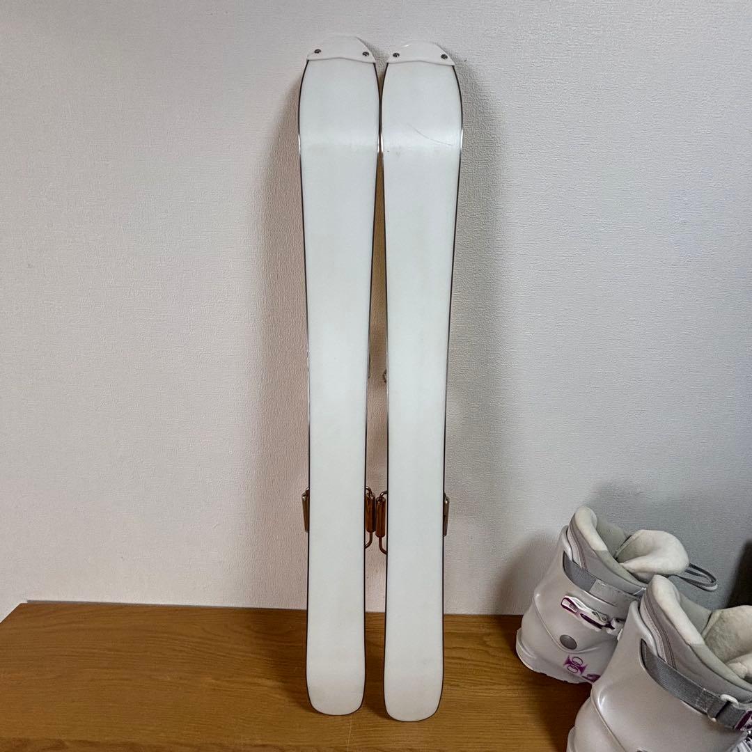 美品 レディースショートスキーセット　ファンスキー　Hart 25-25.5cm
