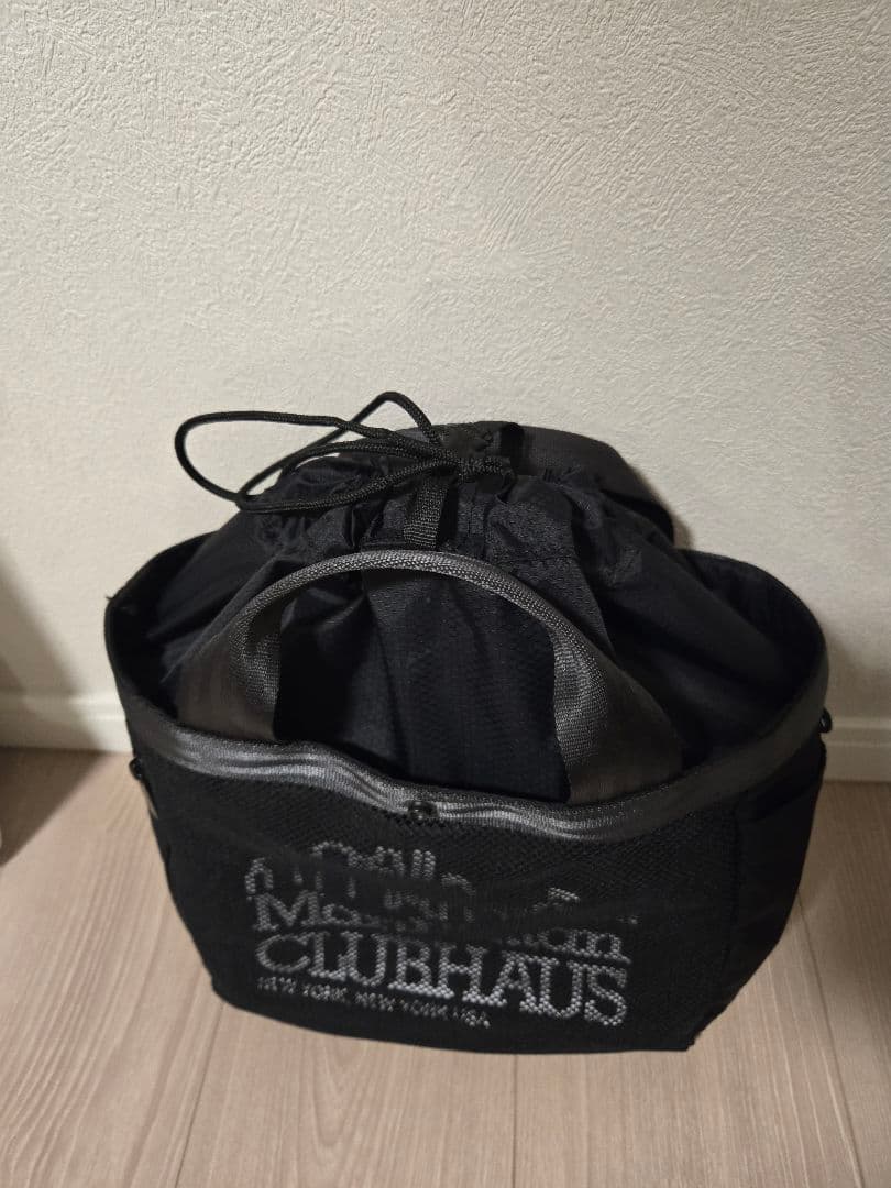 Clubhaus ✕　ManhattanPortage　ブラックトートバッグ