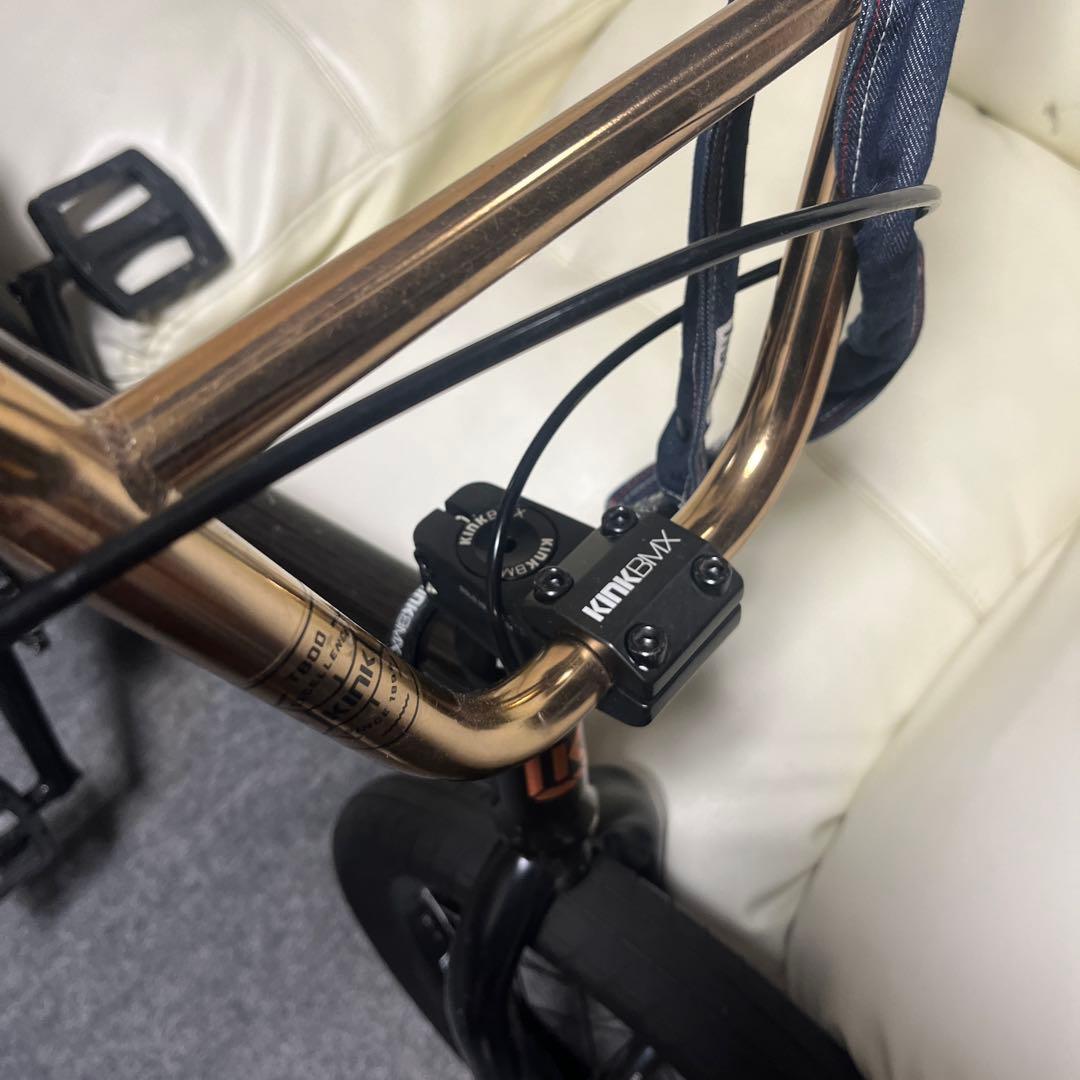 KINK BMX 18インチ　ゴールド✖️ブラウン