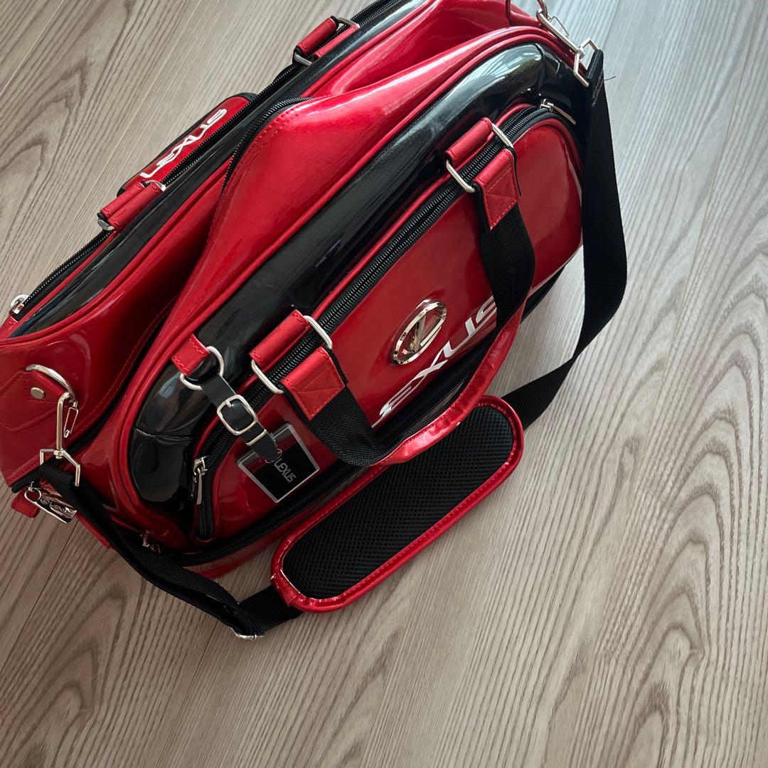 LEXUS ゴルフバッグ 赤色