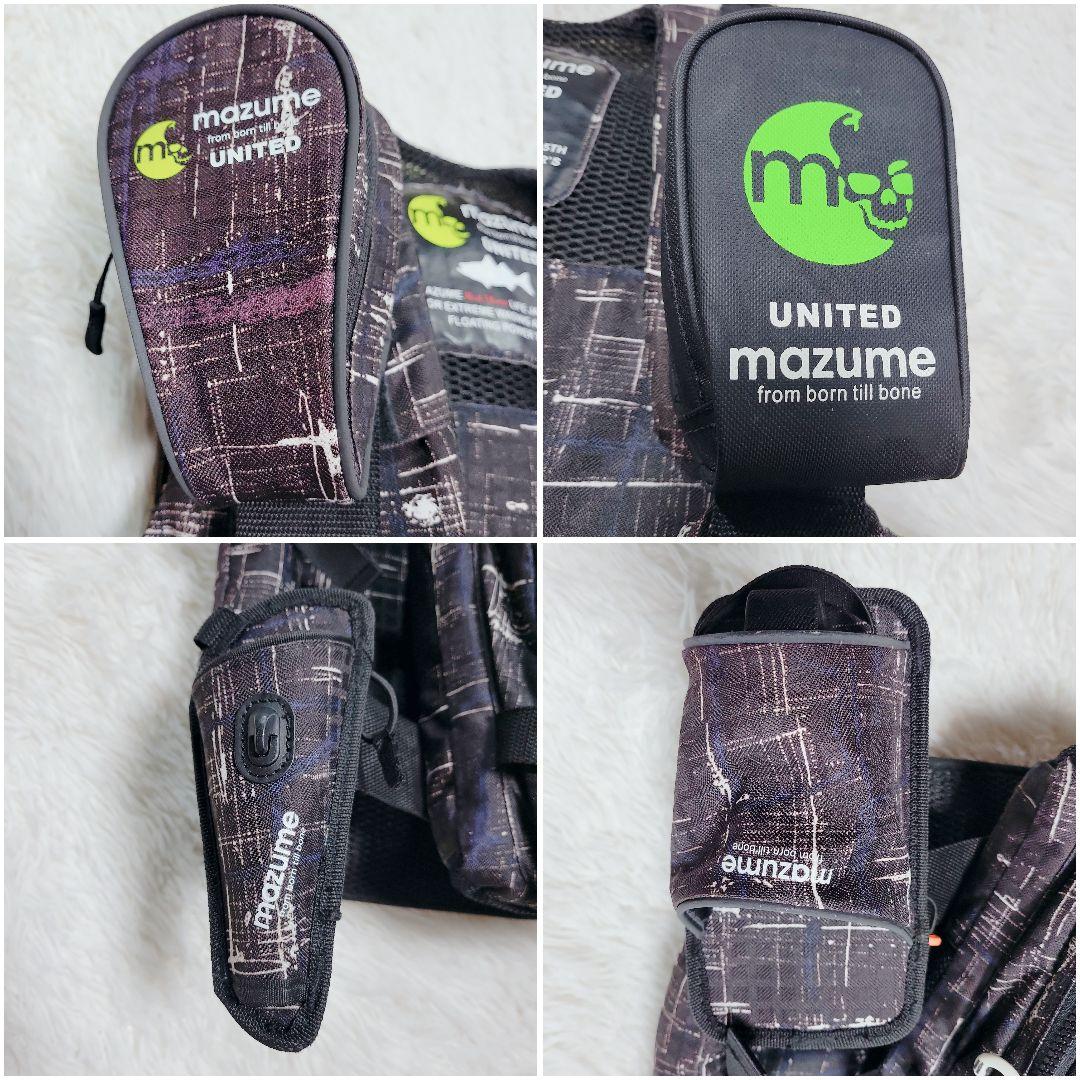 多機能✨mazume/マズメ　レッドムーン ライフジャケットV カモ 救命具