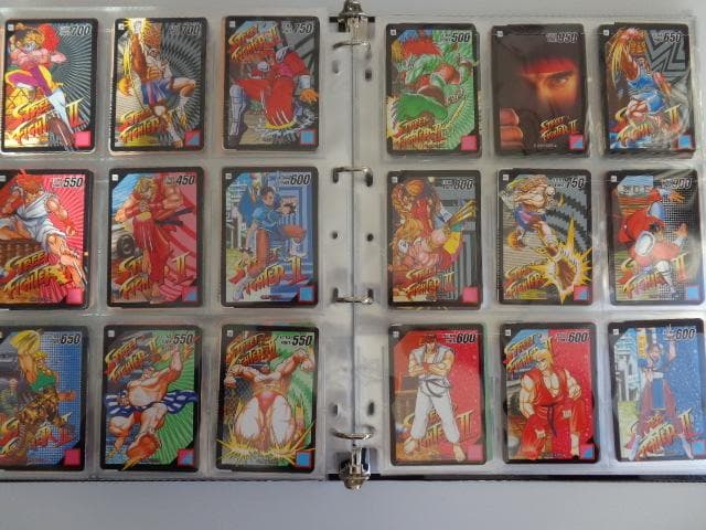 ストリートファイターⅡ カードダス バーコードウォーズ 全40種 フルコンプ