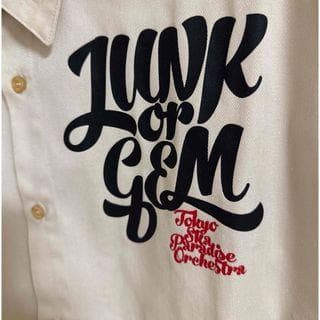 東京スカパラダイスオーケストラ　JUNK or GEM 　シャツ　Ｌサイズ