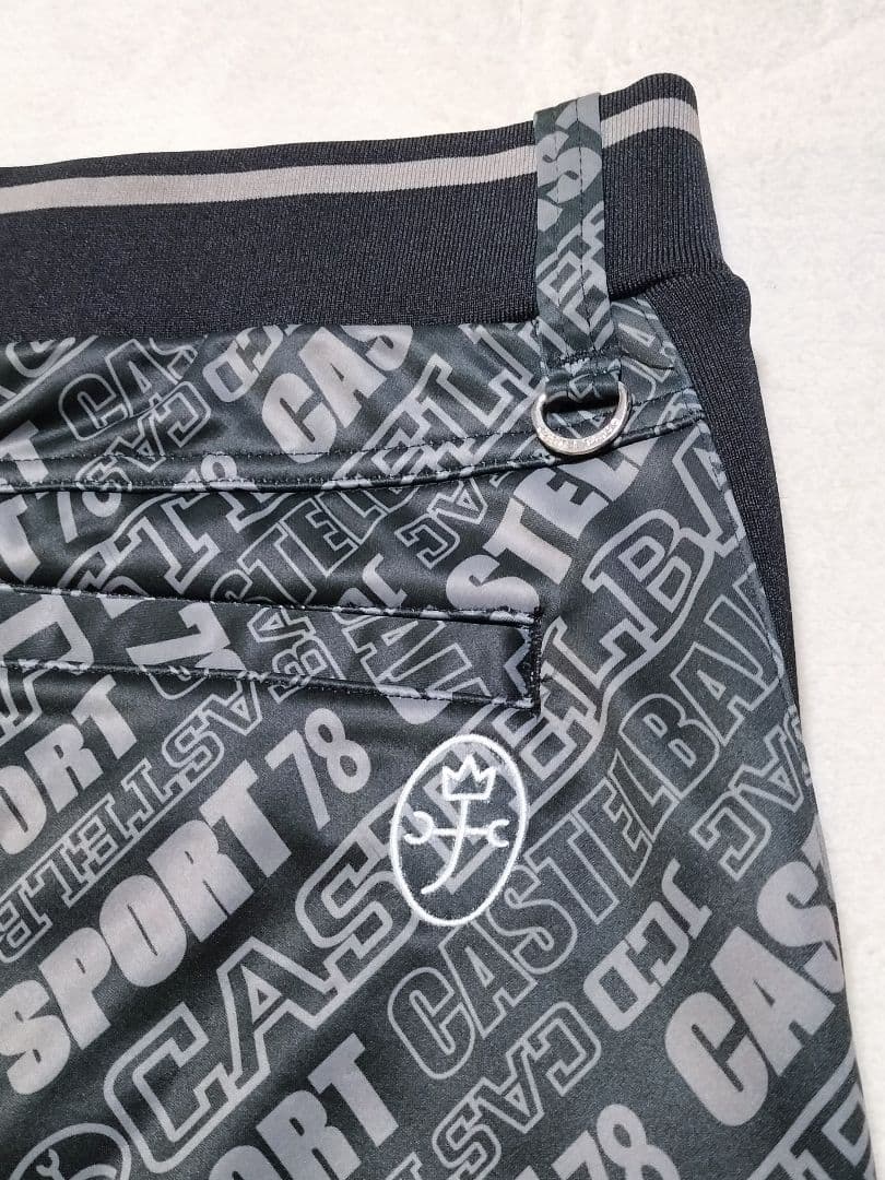 【新品未使用】CASTELBAJACカステルバジャック スリムフィット ブラック