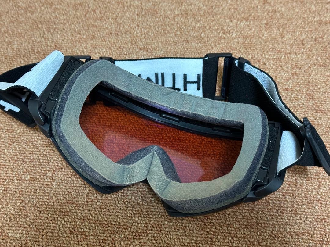 【さらに値下げ！】SMITH 4D MAGゴーグル レンズ3枚 ケース延長ベルト