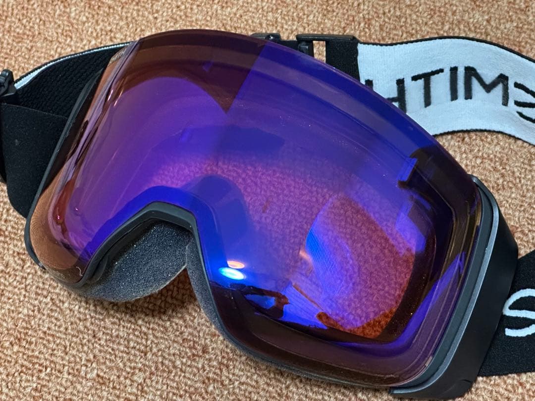 【さらに値下げ！】SMITH 4D MAGゴーグル レンズ3枚 ケース延長ベルト