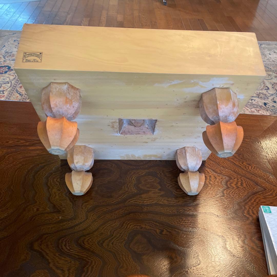 木製囲碁盤セット（碁石・教本付き）木製　囲碁盤　碁石セット　へそ　脚付