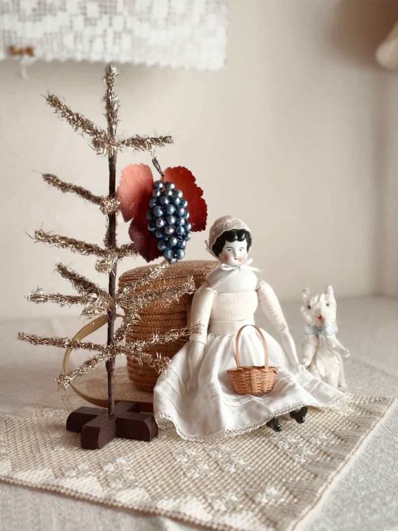 【parisさま】vintage tree ❀ 燻ゴールドの ツリー 28 cm