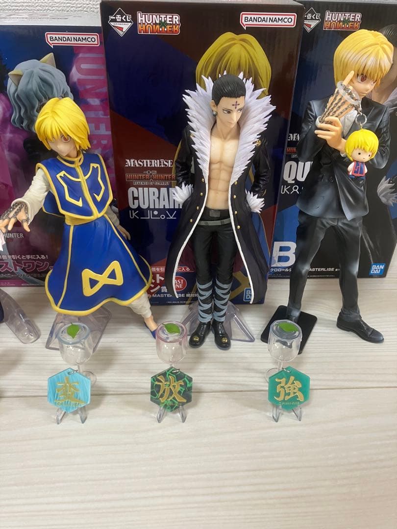HUNTER×HUNTER フィギュア&水見式コレクション&ジャンショグッズ
