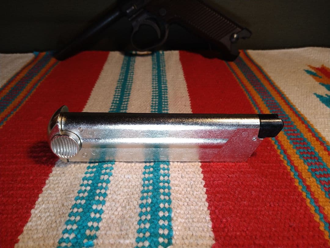 快調美品！マルシン　南部十四年式後期型　ガスブロ　HW樹脂ビンテージ仕様！箱無し