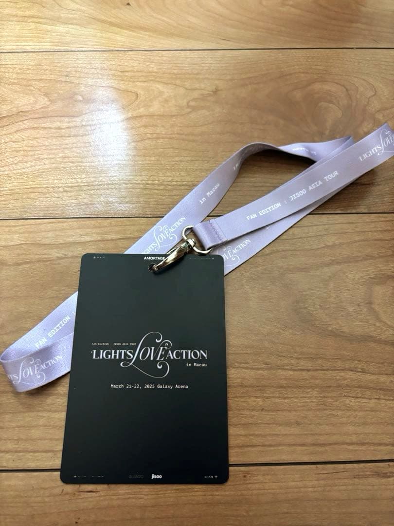 BLACKPINK ジス JISOO マカオfm限定直筆サインイン入り7点セット