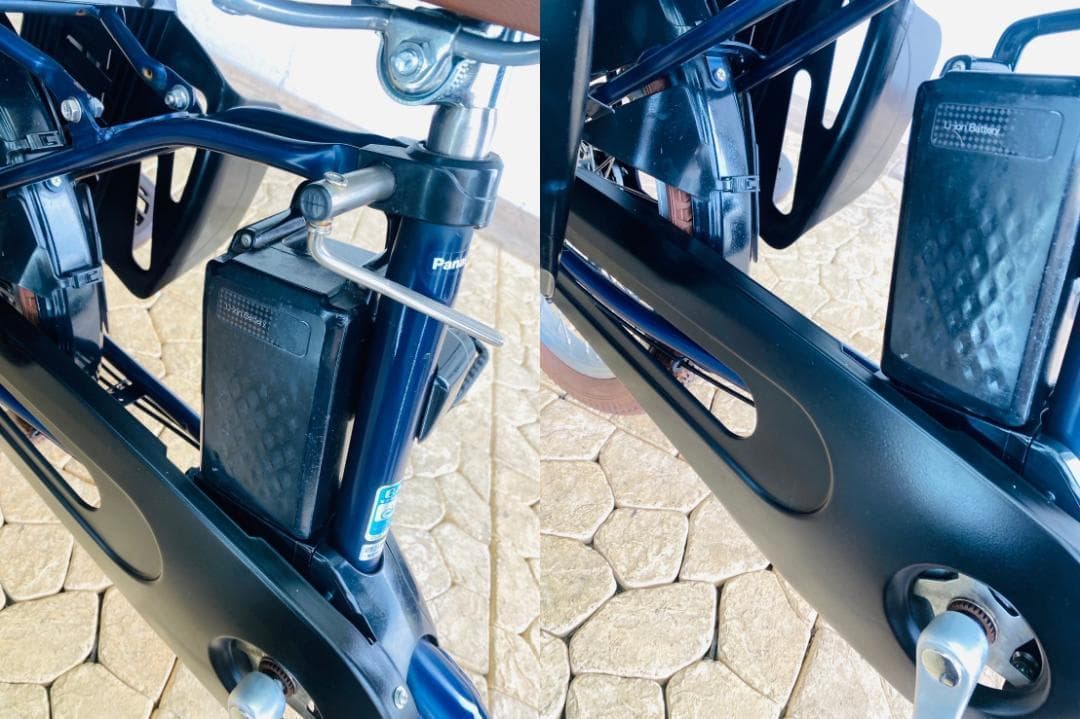 送料無【１年保証】DX 新品部品 整備士 子供乗せ１６Ah　クルーム電動自転車