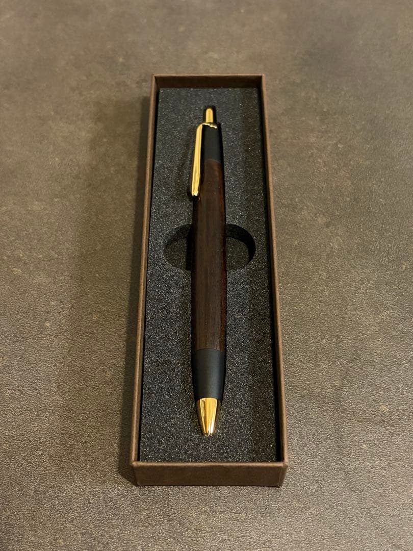 【新品未使用】ボナンペン　本紫檀　真鍮金具