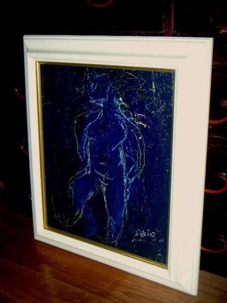 ♥油彩　 伊藤秋夫　 裸婦　油絵　骨董　古玩