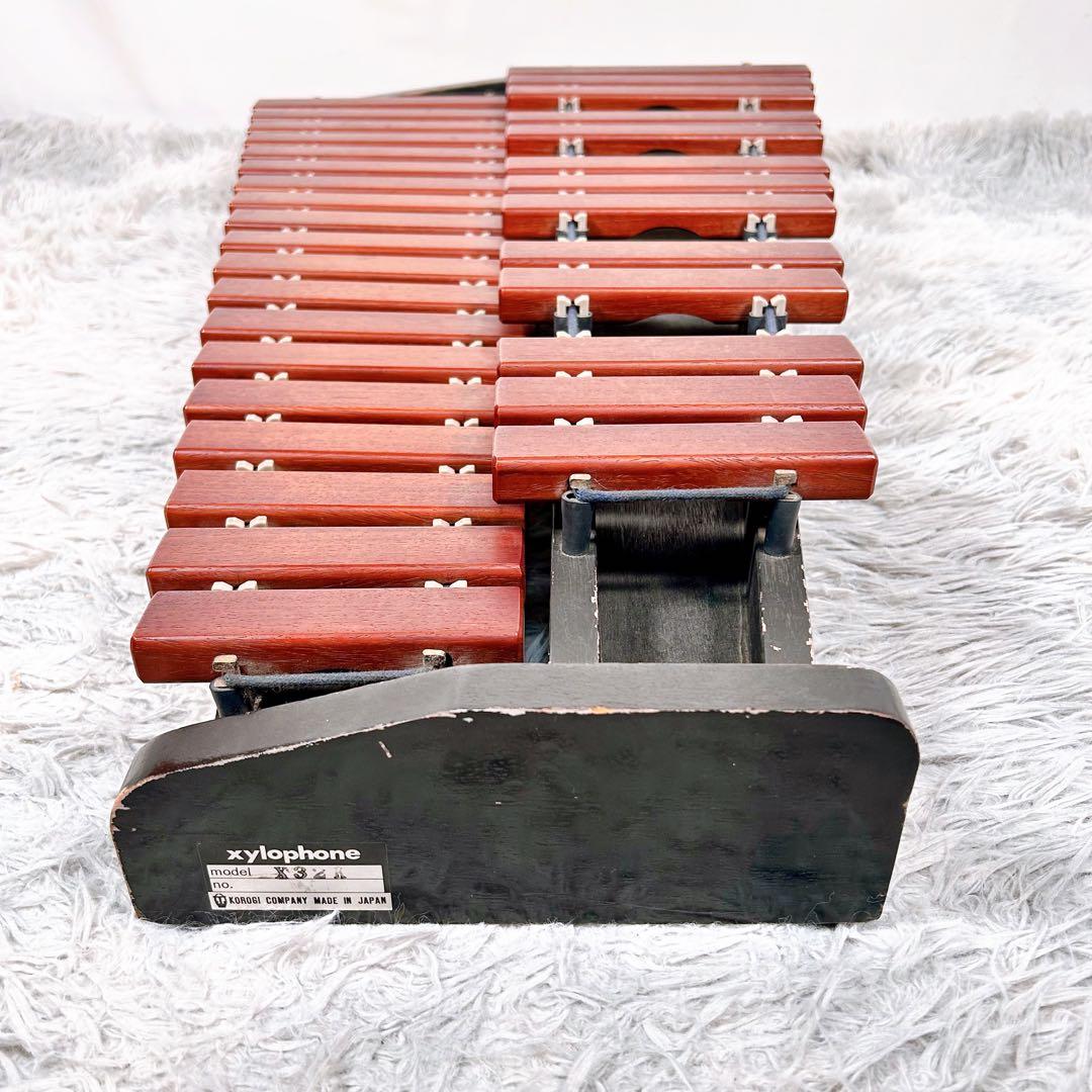 KOROGI こおろぎ社　X32K 木琴　シロフォン　マレット付