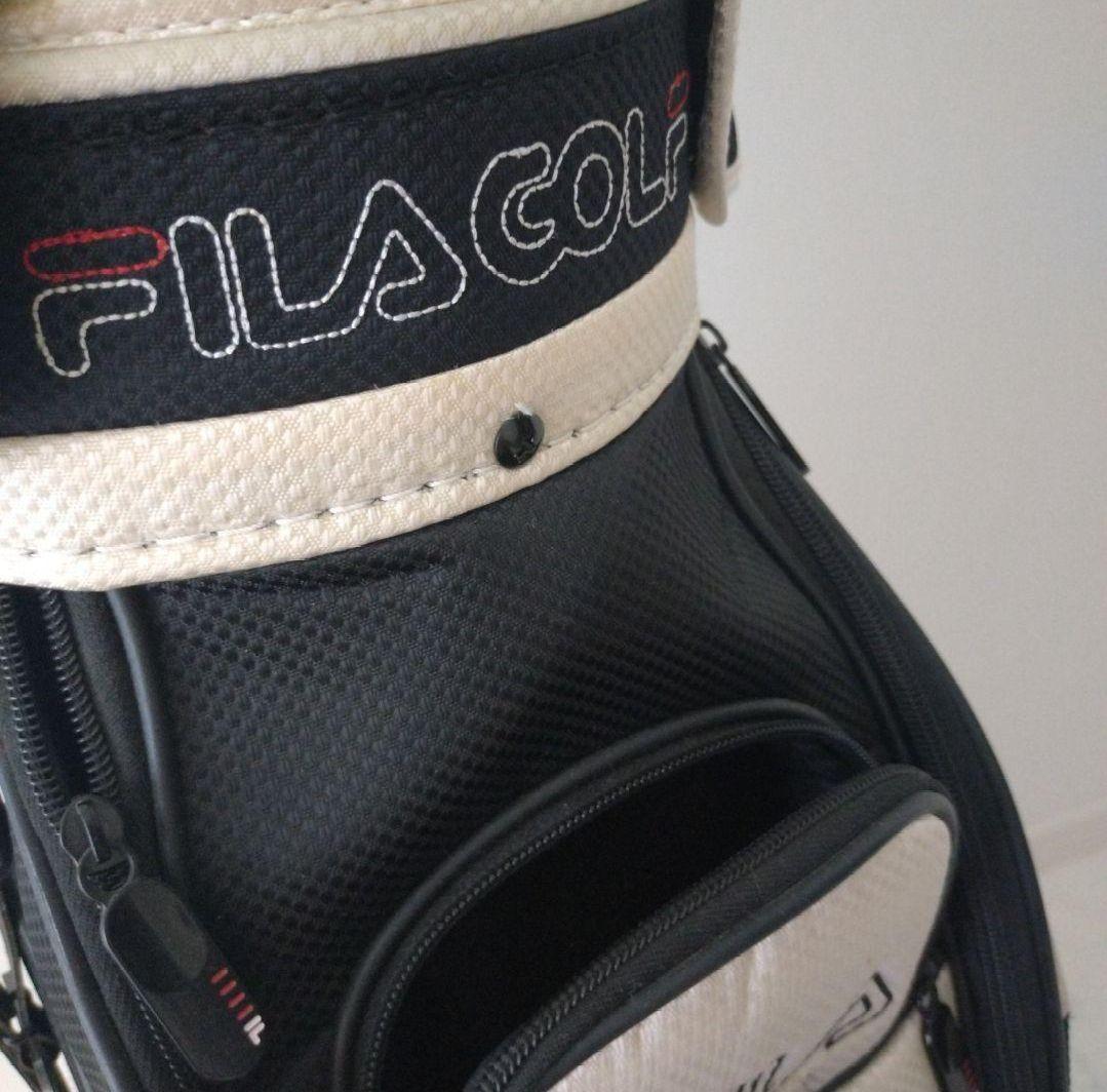 FILA キャディバッグ クラブ3本 パター1本付き バックのみも可