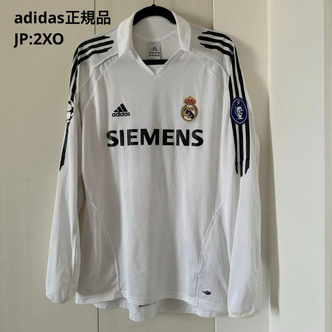 レアルマドリード 05-06 1st 長袖 フルパッチ ロベルトカルロス