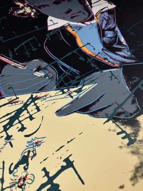 額装済/Sunday B Morning Beethoven II/ウォーホル