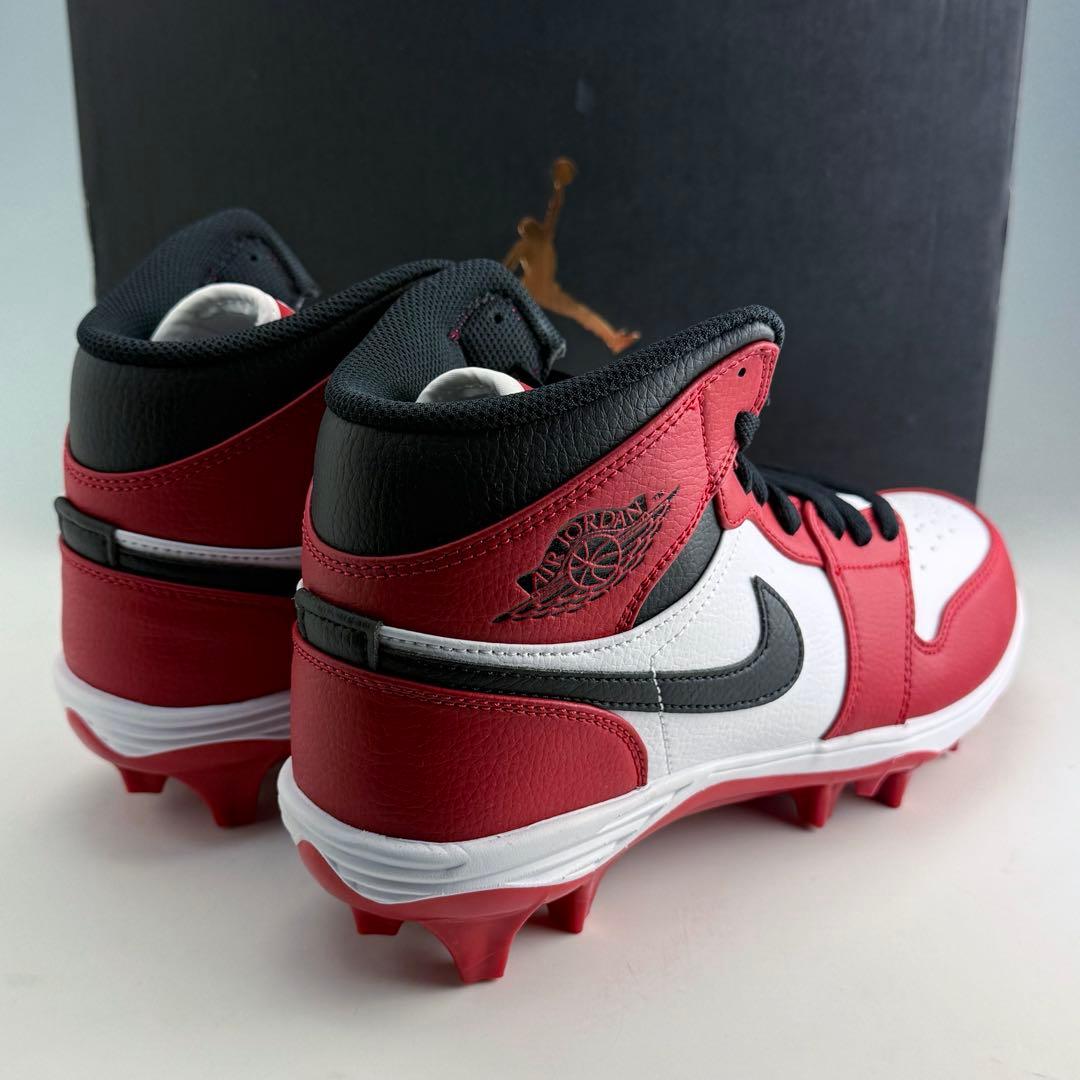 30cm ナイキ エアジョーダン1 ミッド クリート \"シカゴカラー”