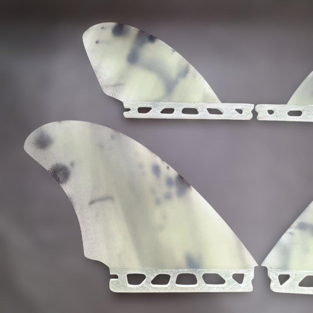 フューチャーフィン対応　アートグラス仕様　クワッドフィン