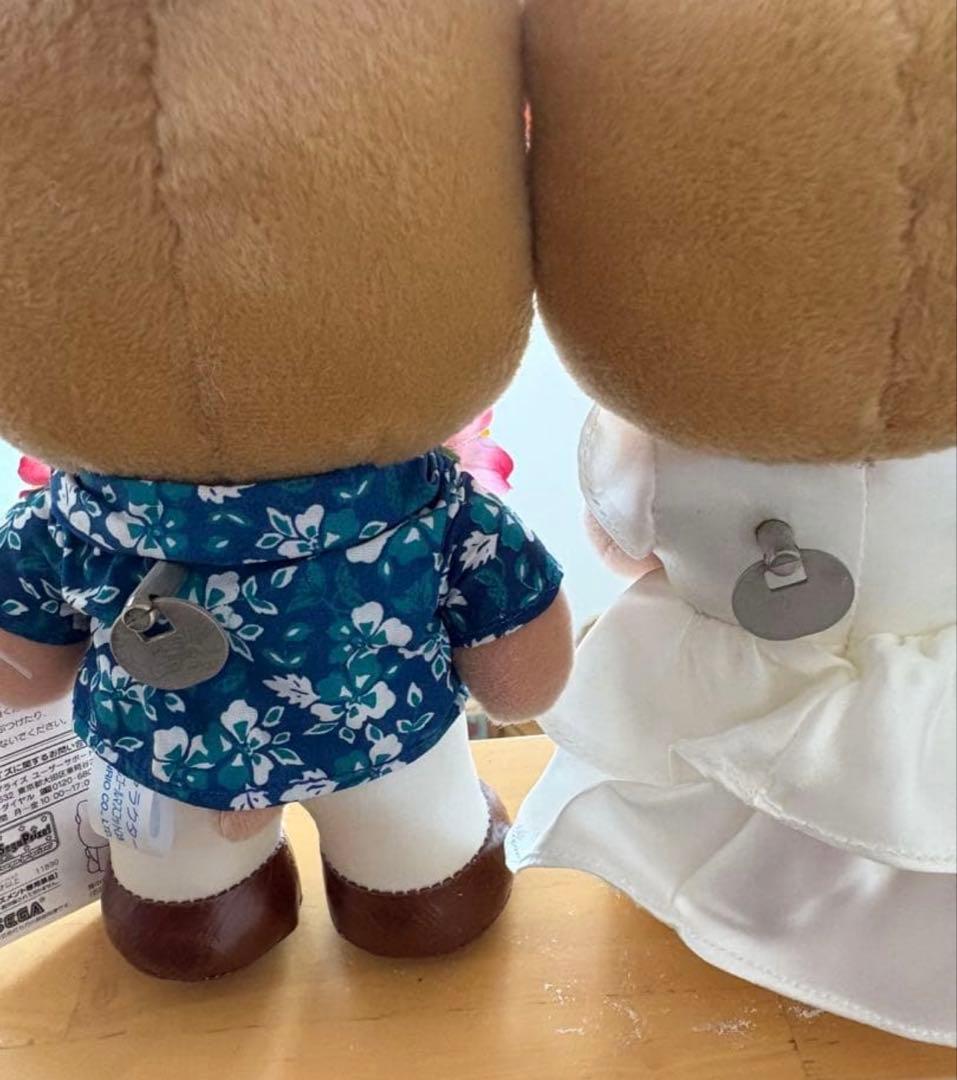 超希少！日焼けキティ＆ダニエル ウェディング　ぬいぐるみ　オルゴール付き
