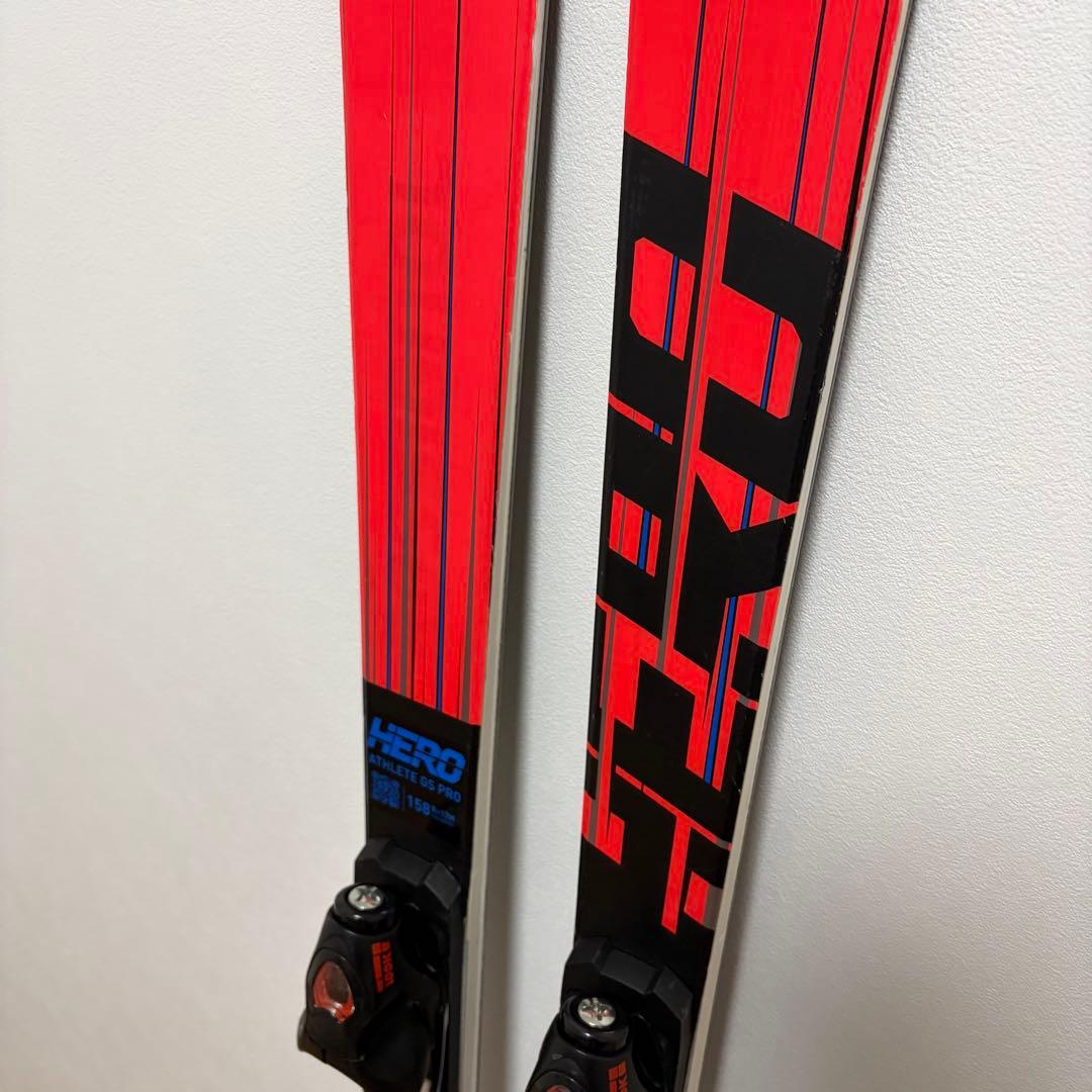 【美品】ロシニョール HERO ATHLETE GS PRO 158cm スキー