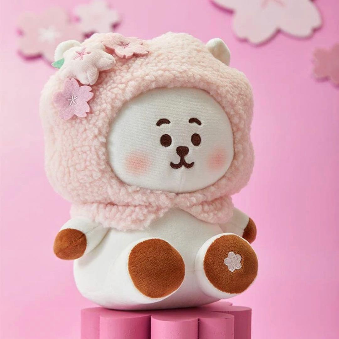 BT21 SPRING DAYS EDITION ぬいぐるみ RJ 桜