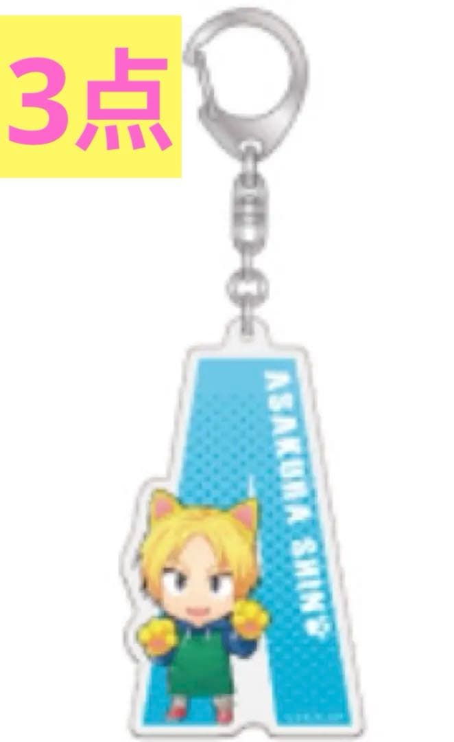 ナンジャタウン サカモトデイズ A賞 B賞 朝倉シン 南雲与市 アクキ 缶バッジ