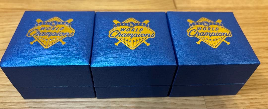 ⭐️非売品⭐️ 大谷翔平 チャンピオン記念リング３種セット2024 ワールドシリーズ