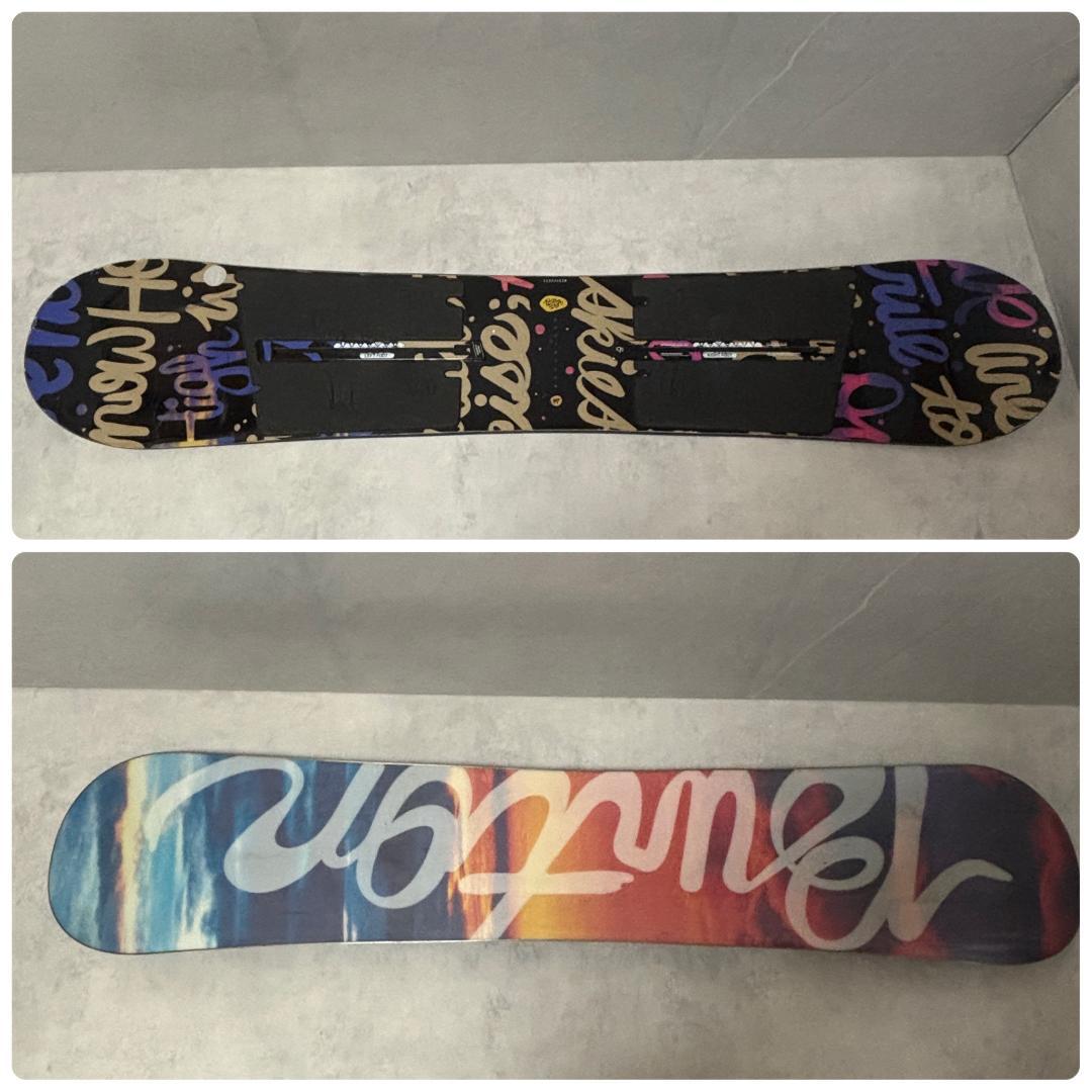 バートン SOCIALITE 147cm レディース　スノーボード　3点セット