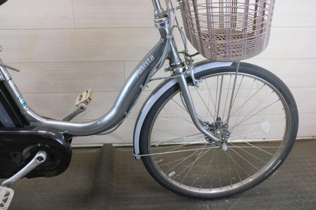 電動自転車　ブリヂストン製　24インチ　3段　8.9Ah充電器あり