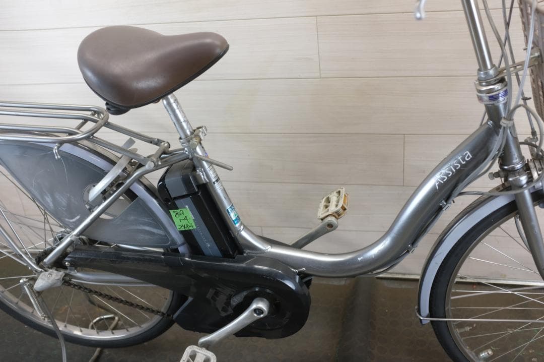 電動自転車　ブリヂストン製　24インチ　3段　8.9Ah充電器あり