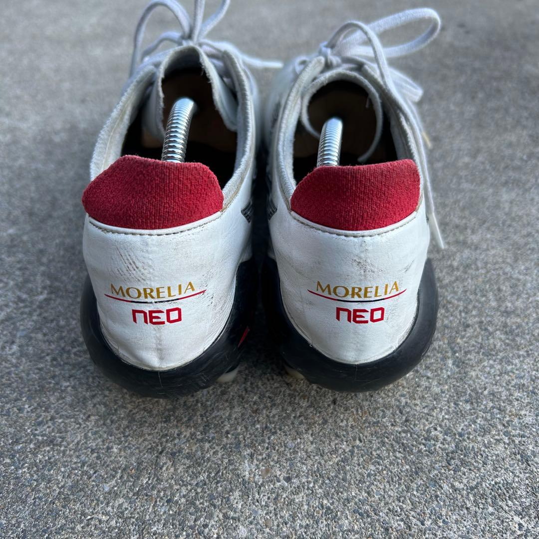 モレリアネオ3 27cm MIZUNO スパイク ホワイト neo3 サッカー