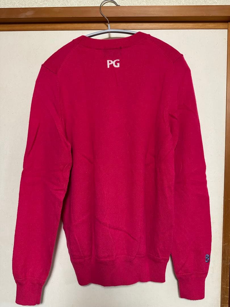 PEARLY GATES ニット　ピンク１