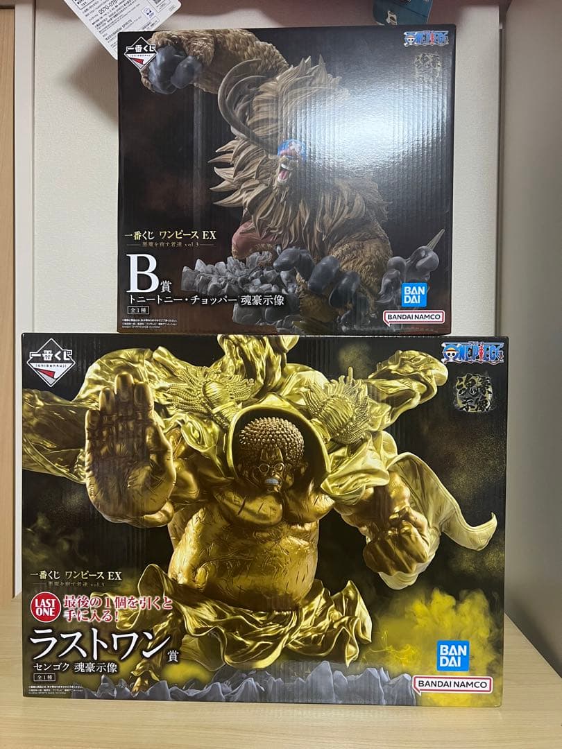 一番くじワンピース EX 悪魔を宿す者達 B賞 チョッパー ラストワン センゴク