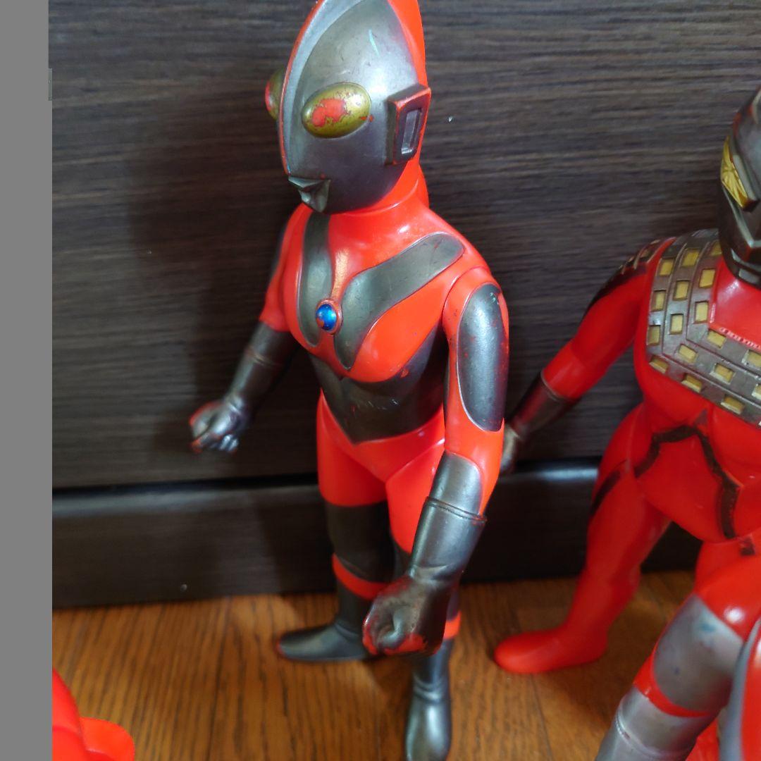 当時物ポピー　ソフビ　グレートザウルス約30〜32㌢　9体セット