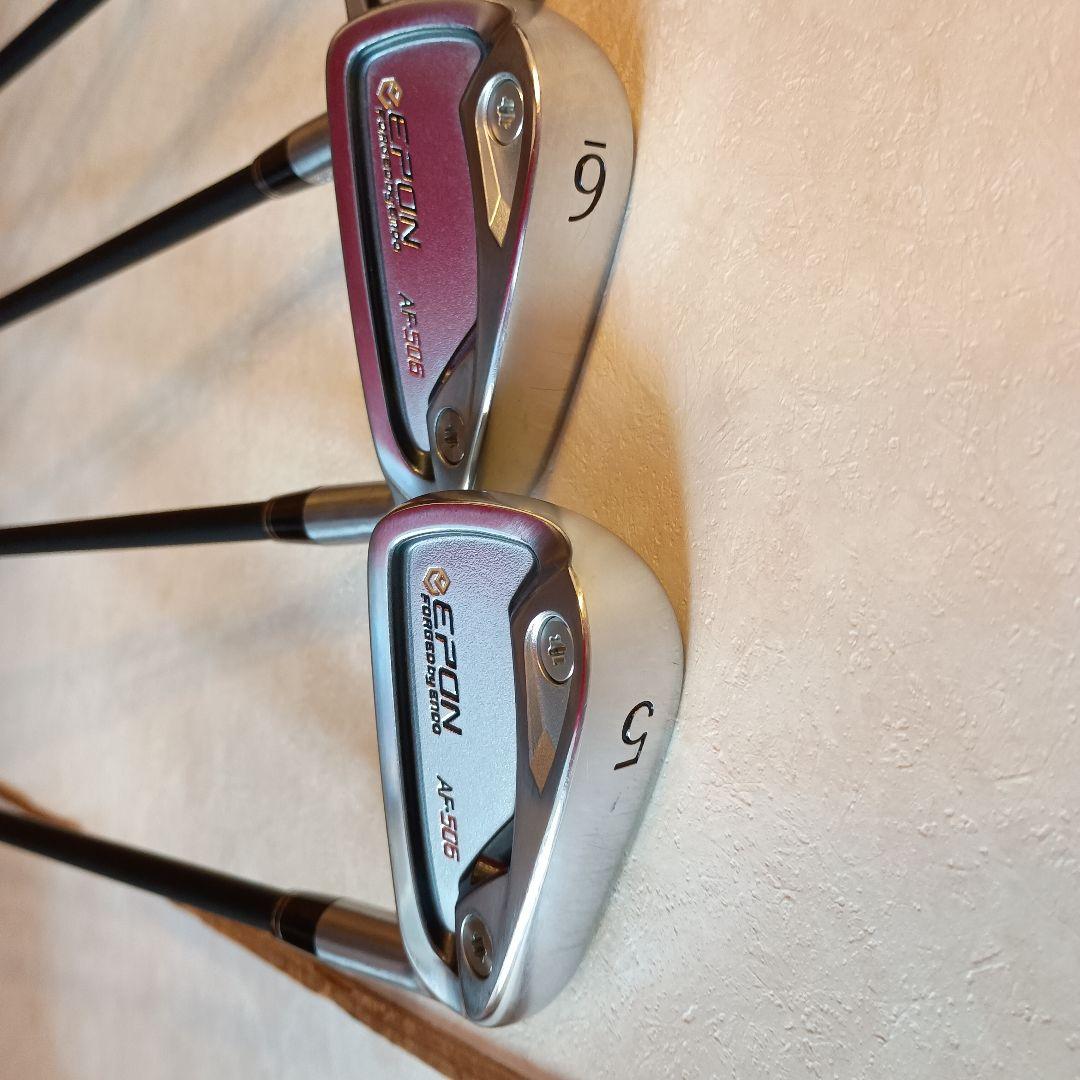 Epon AF-506アイアン、ウェッジ9本セットトラビル105Ｓ