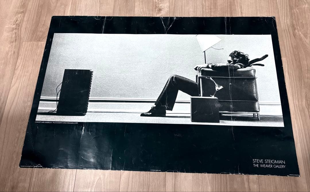 1979年 ヴィンテージ写真ポスター Steve Steigman maxell