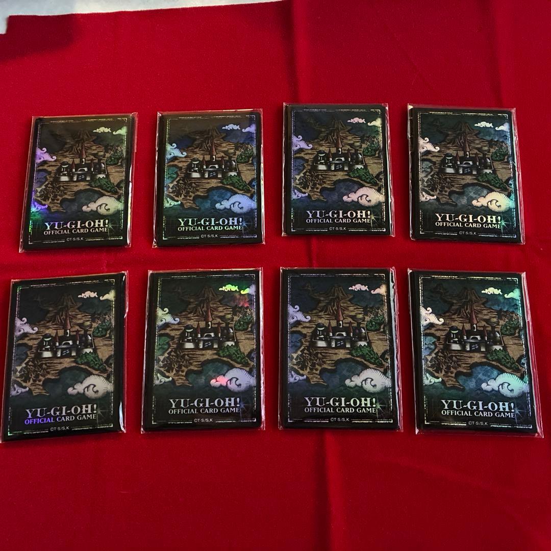 遊戯王OCG スリーブ 決闘者の王国 10枚入り 8つセット