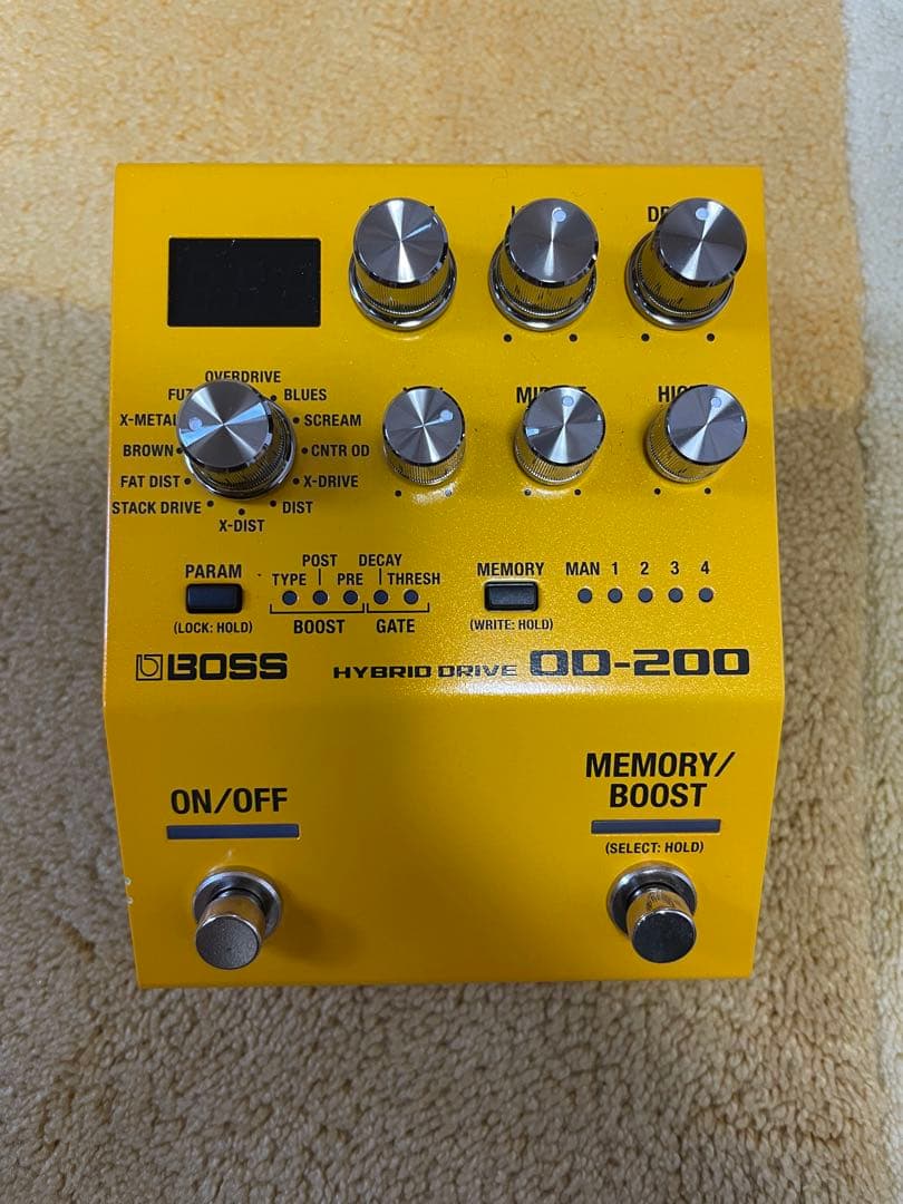 BOSS OD-200 ハイブリッドドライブ