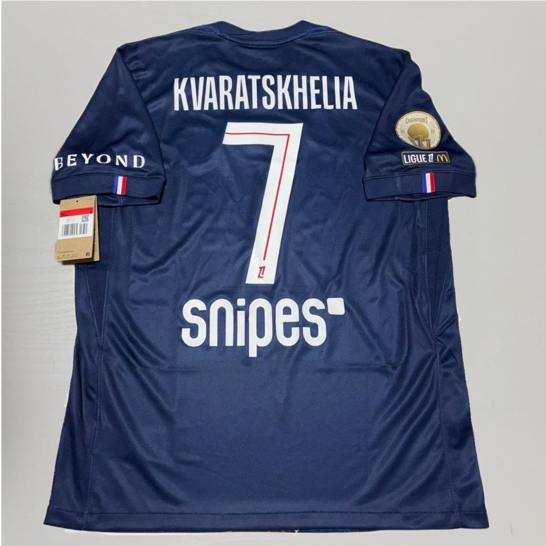 日本未対応フルマーキング パリ公式ストア2店舗限定　クヴァラツヘリア リーグ1