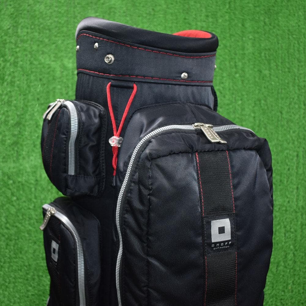 ONOFF/オノフ ゴルフ キャディバッグ9型【黒】美品！