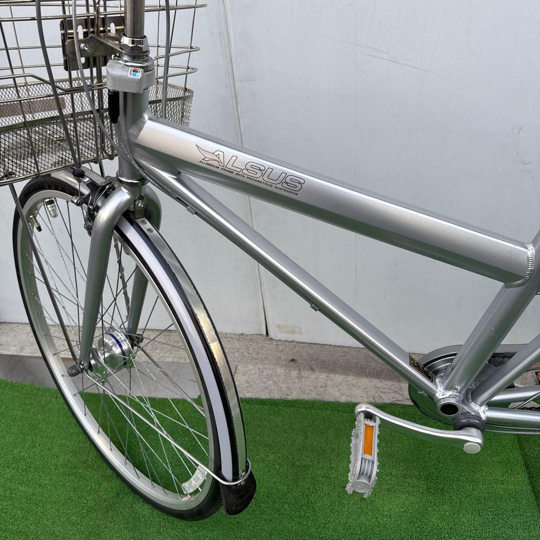 ブリヂストン 自転車27インチ 内3速 オートライト 美品 とても綺麗