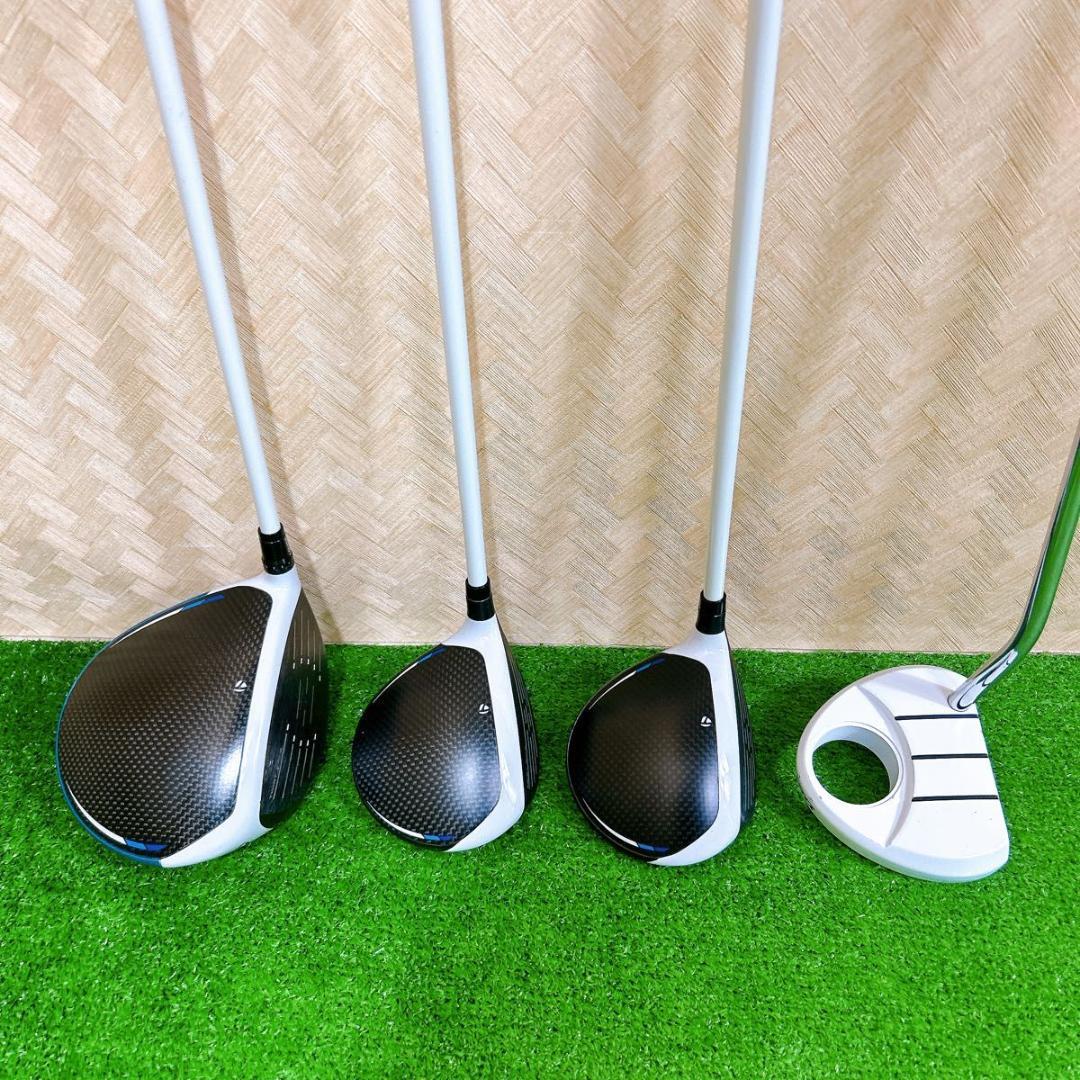 良品 テーラーメイド SiM2 MAXD レディース ゴルフ 9本　セット L