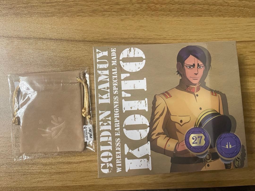 【新品未開封】ゴールデンカムイ鯉登少尉 ワイヤレスイヤフォン