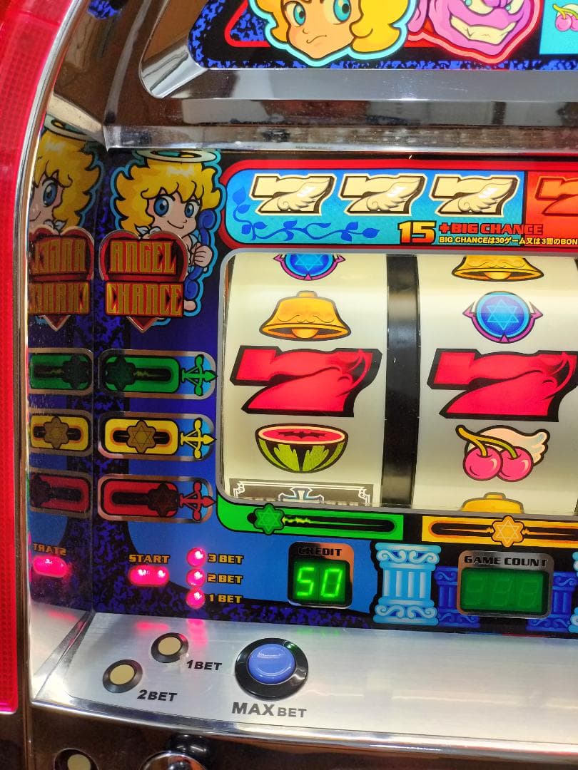 【パチスロ実機】ロデオ★ダブルチャレンジ【不要機付】４号機・希少台・人気台