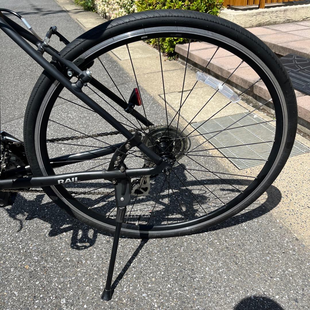 KhodaaBloomm RAIL ST 24段変速 クロスバイク（ブラック）